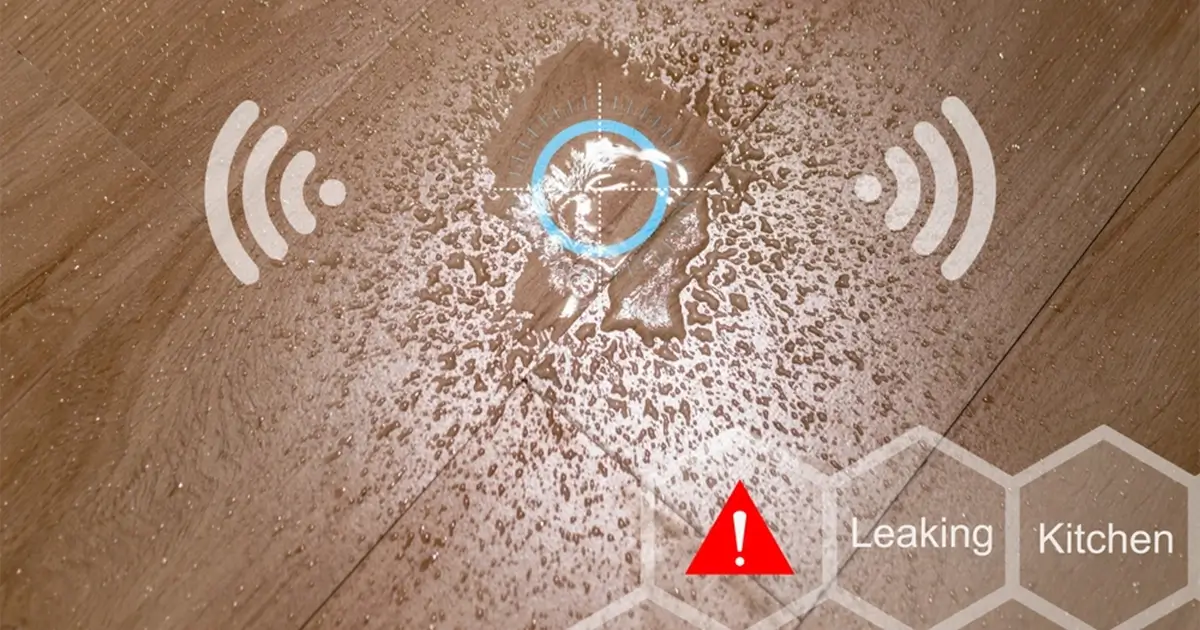 Water leak detection Banner Mobile